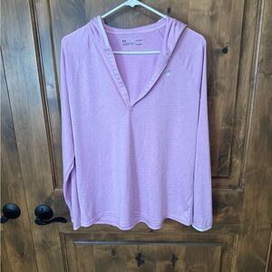 Under Armour Pink Long Sleeve Hoodie